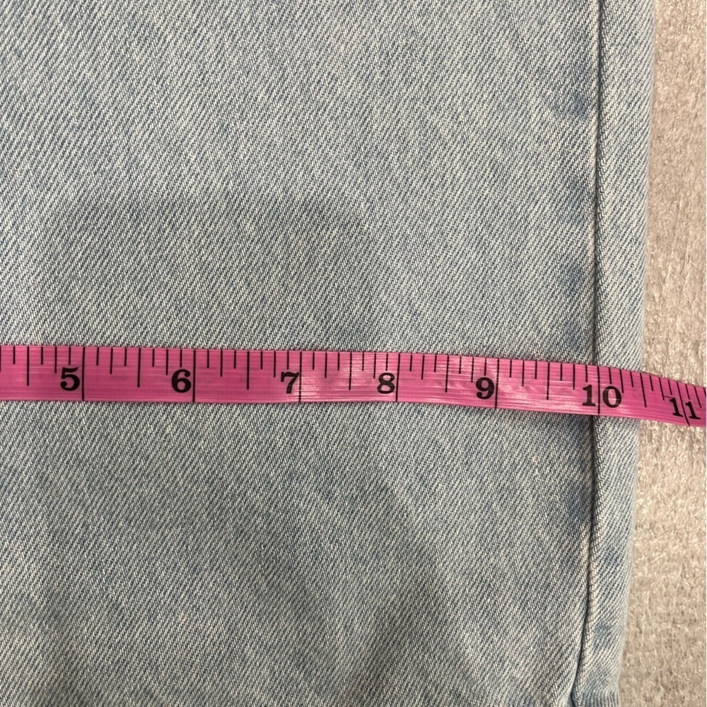 [W24Ins30”]Twik R&B light washed wide leg High Rise Denim Jeans - Picture 5 of 8